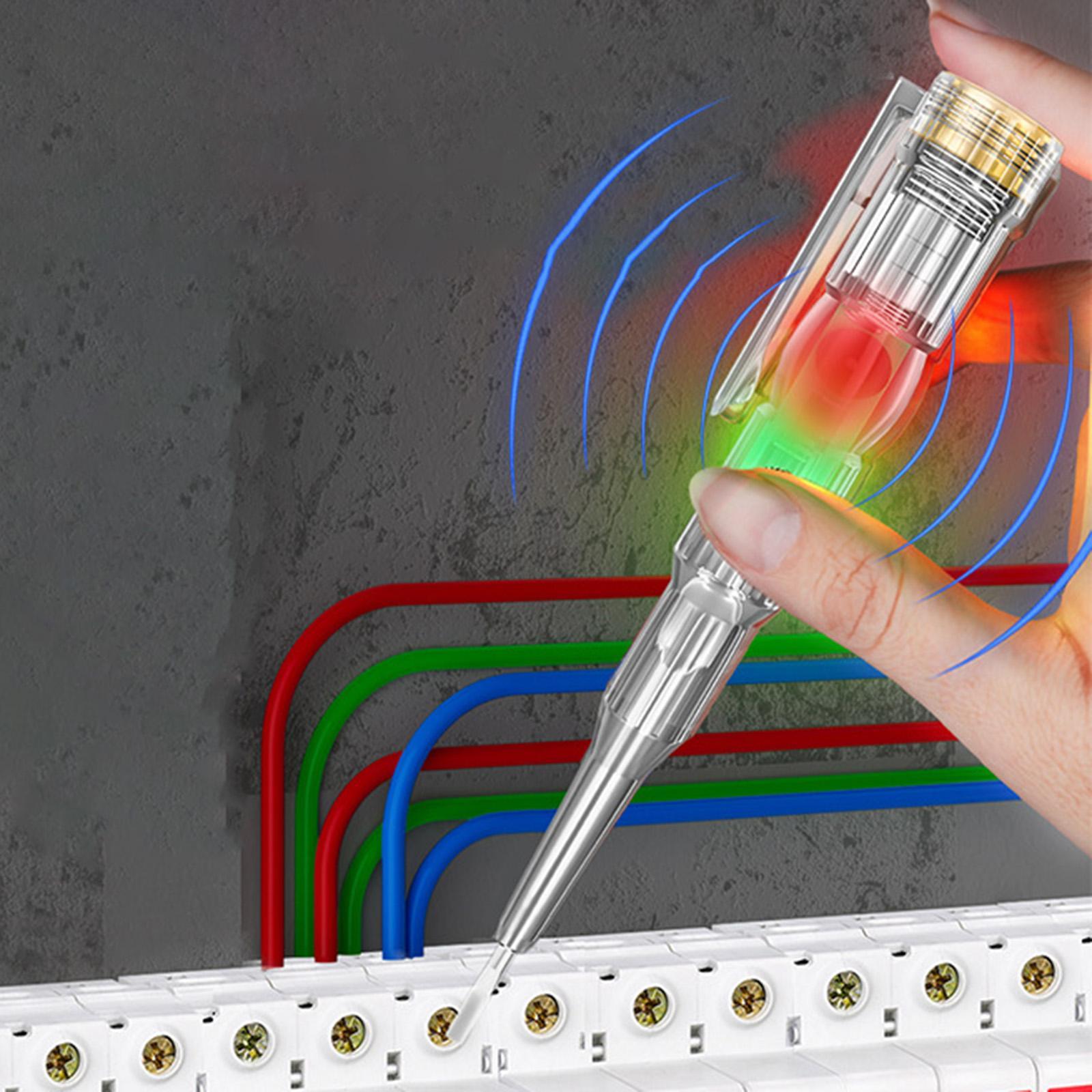 Circuit Tester Pen with LED for Wire Test Voltage Measuring Tool Electrician