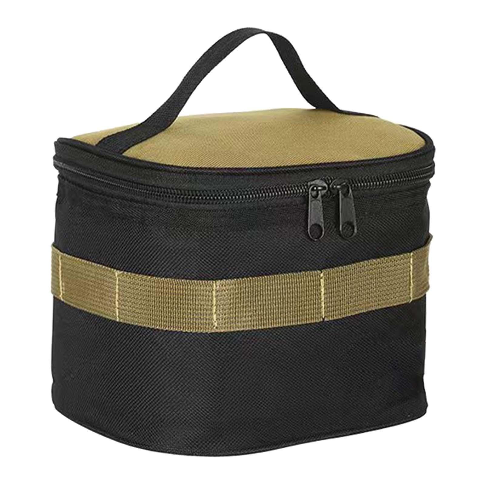 Camping Spice Jars Bag Travel Bag Tote Bag, Carrying Bag Sauce Pouch, Container Case Separable Storage Bag for Camp Cooking Outdoor Picnic BBQ