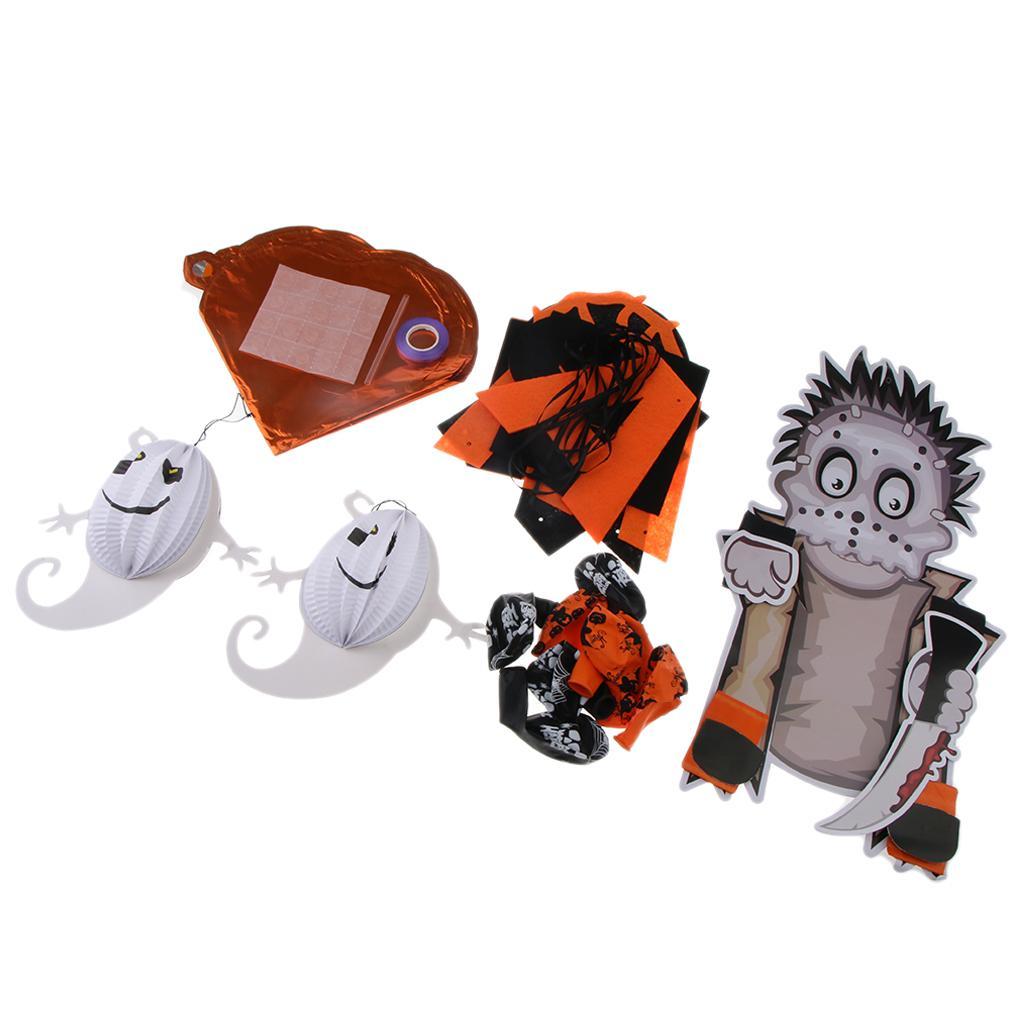 Halloween Balloons Banner Kit Happy Halloween Party Decoration
