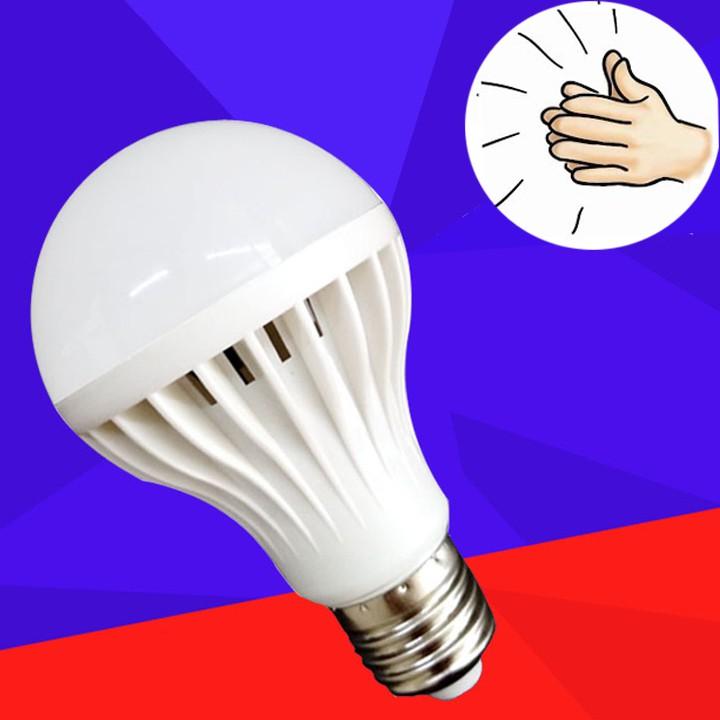 Bóng Đèn Led Bulb Cảm Biến Âm Thanh - Tiện ích