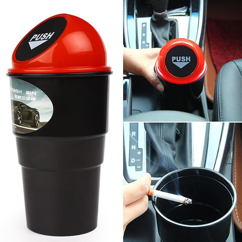 Thùng rác kèm giá đỡ tiện dụng cho xe hơi