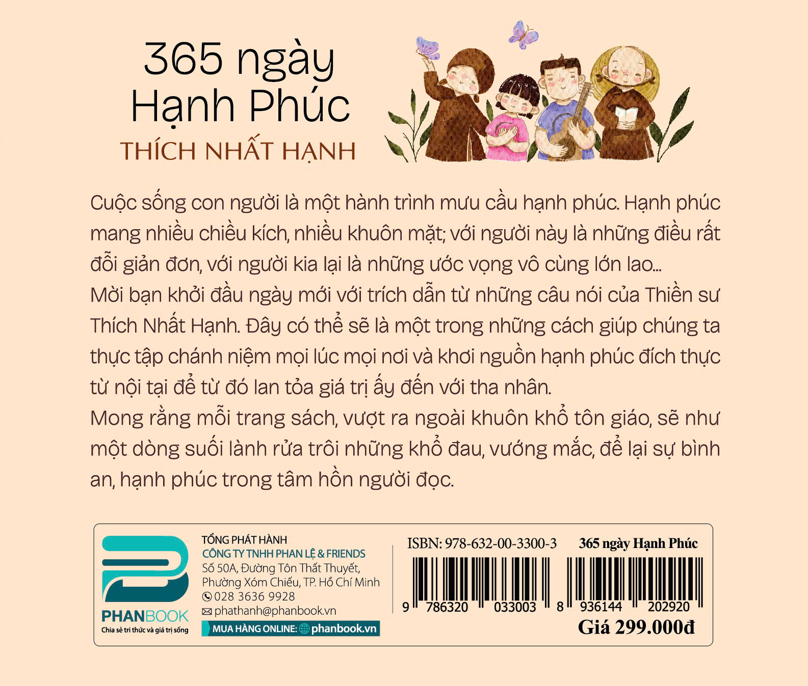 365 Ngày Hạnh Phúc (Sách Để Bàn) - Thích Nhất Hạnh