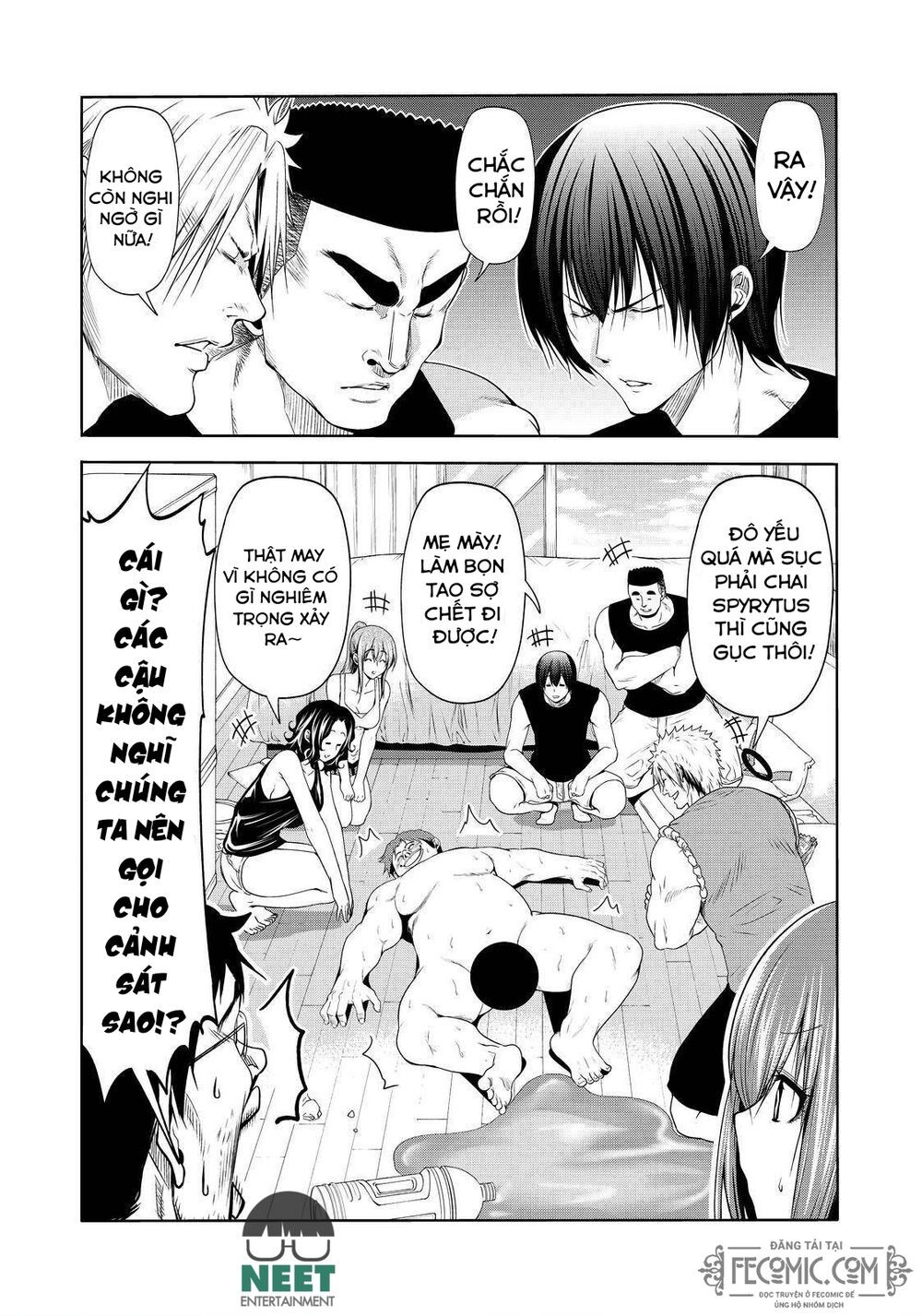 cô gái thích lặn - grand blue chapter 75.5 21