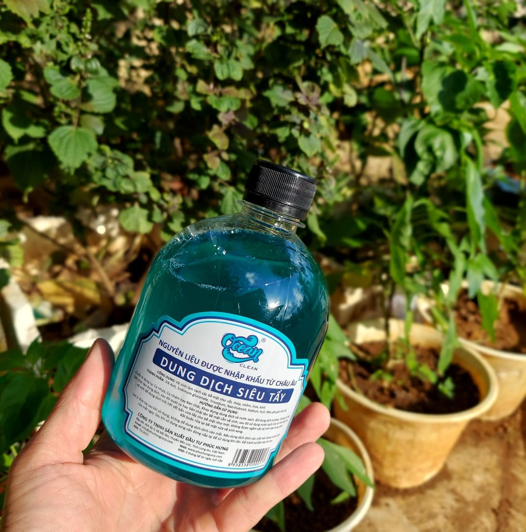 Dung dịch tẩy rửa xe máy 3X 100ml và OCEAN 500ml