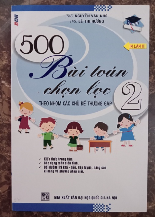 Sách - 500 Bài Toán Chọn Lọc Theo Các Chủ Đề Thường Gặp 2