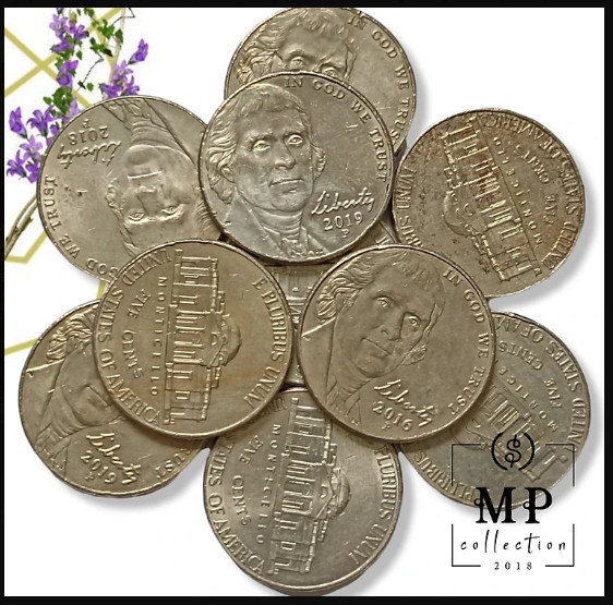 Đồng Xu Mỹ 5 cent (Nickel)