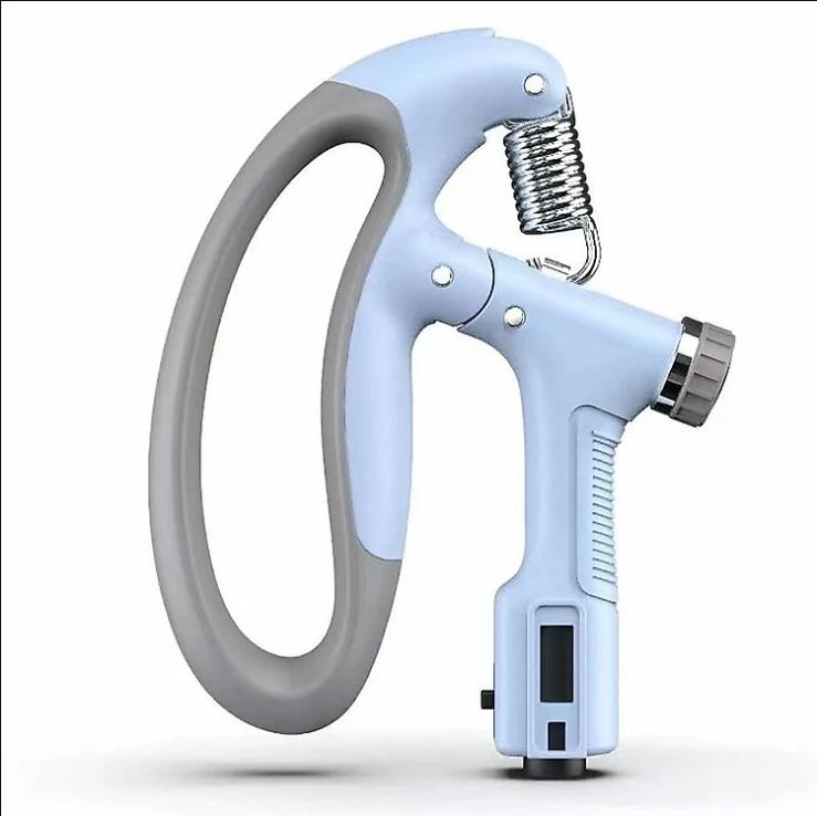 Kìm bóp tay tập gym điều chỉnh lực 100kg dụng cụ bóp tay có đếm số lò xo hỗ trợ hiệu quả tập cơ ngón tay SP082