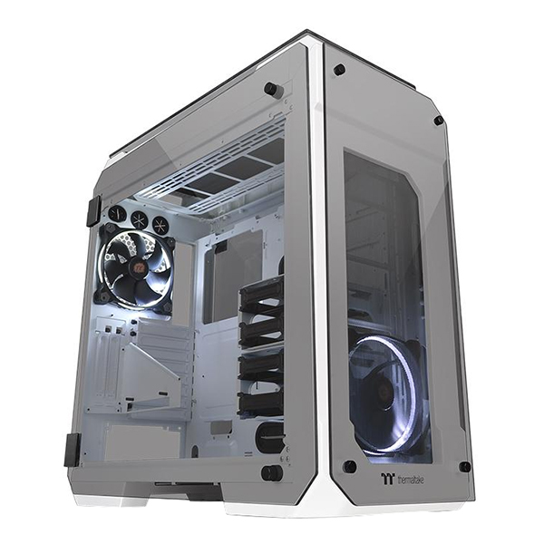 Vỏ Case Máy Tính Thermaltake View 71 Tempered Glass Snow Edition CA-1I7-00F6WN-00 E-ATX - Hàng Chính Hãng