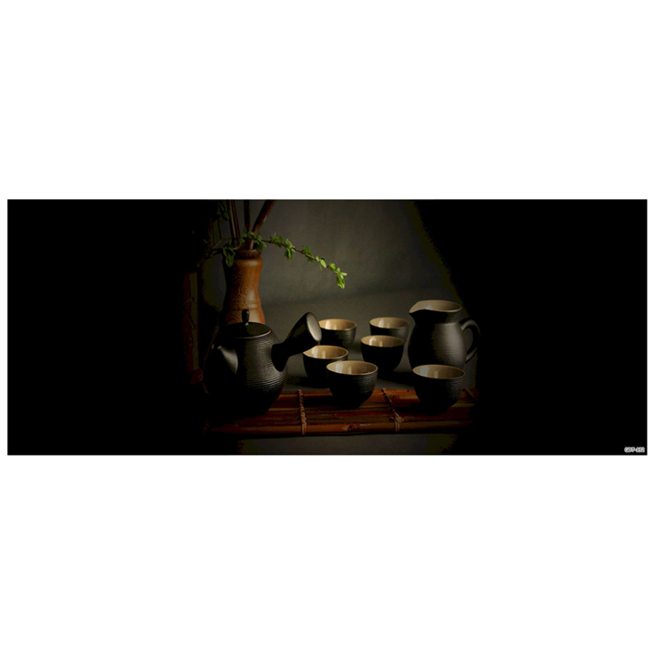 Tranh dán tường quán trà trang nhã GDT-132