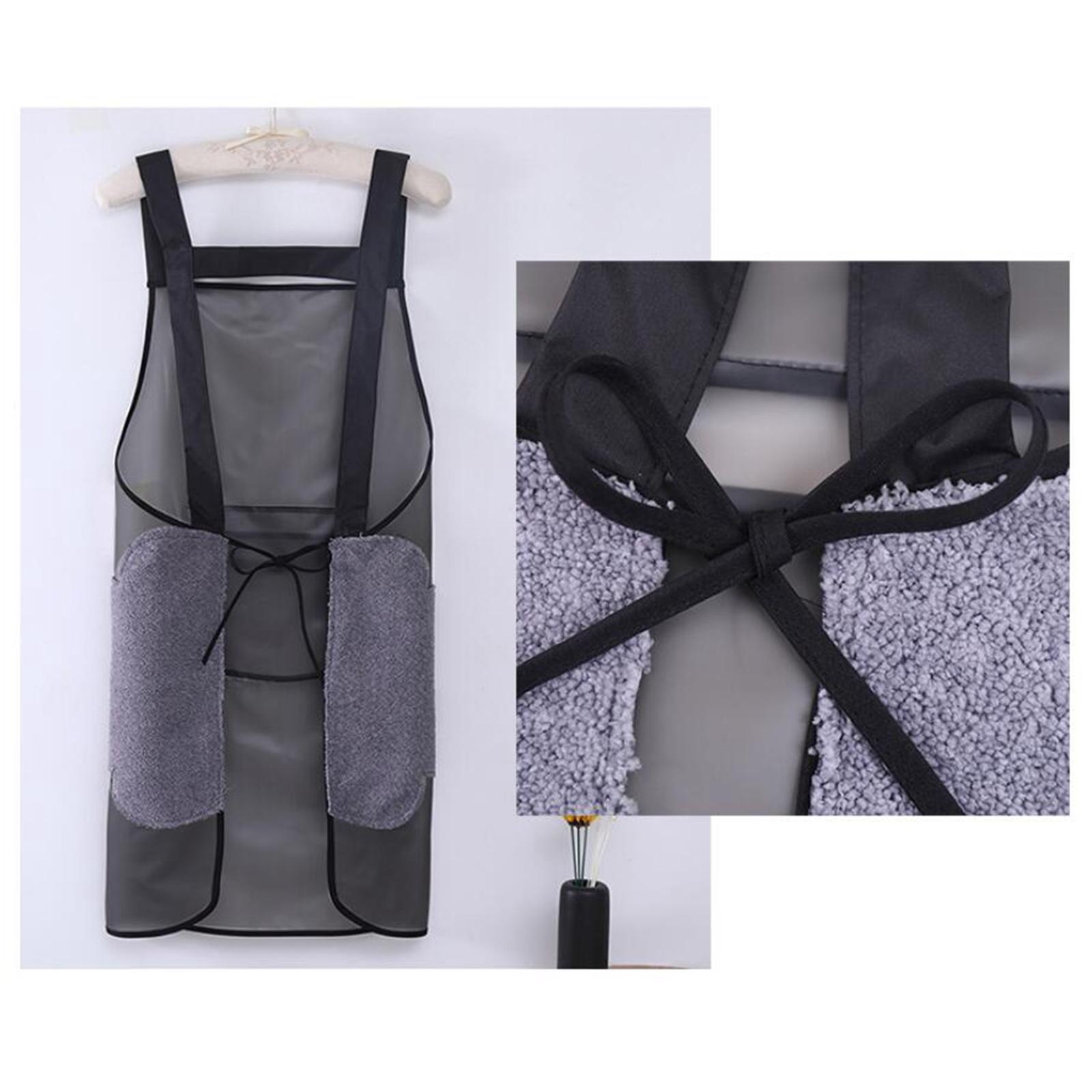 Chef Apron Cooking Apron Waterproof Oil Apron for Chef Salon Men Women