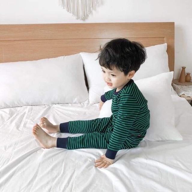 BỘ NỈ KẺ NGANG CHO BÉ YÊU MS37