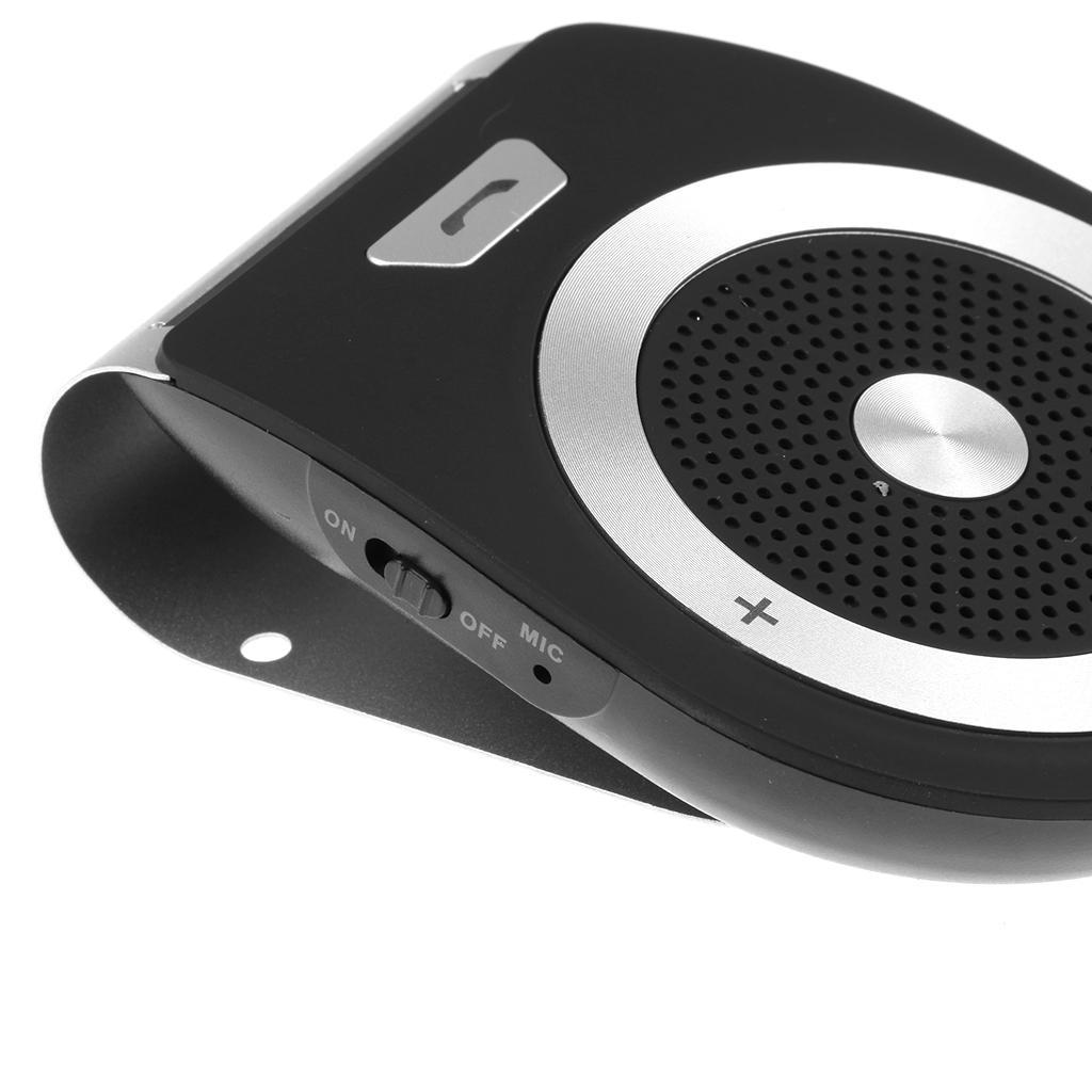 Sun Visor Car AUX 4.1 Wireless Stereo Audio Music Receiver w/ Mic