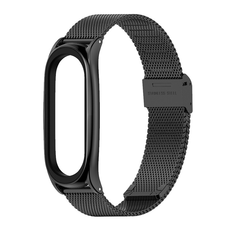 Dây Đeo Kim Loại Mắt Lưới Cho Mi Band 7/6/5/4/3 - Chất Lượng Tiêu Chuẩn, Màu Sắc Bắt Mắt