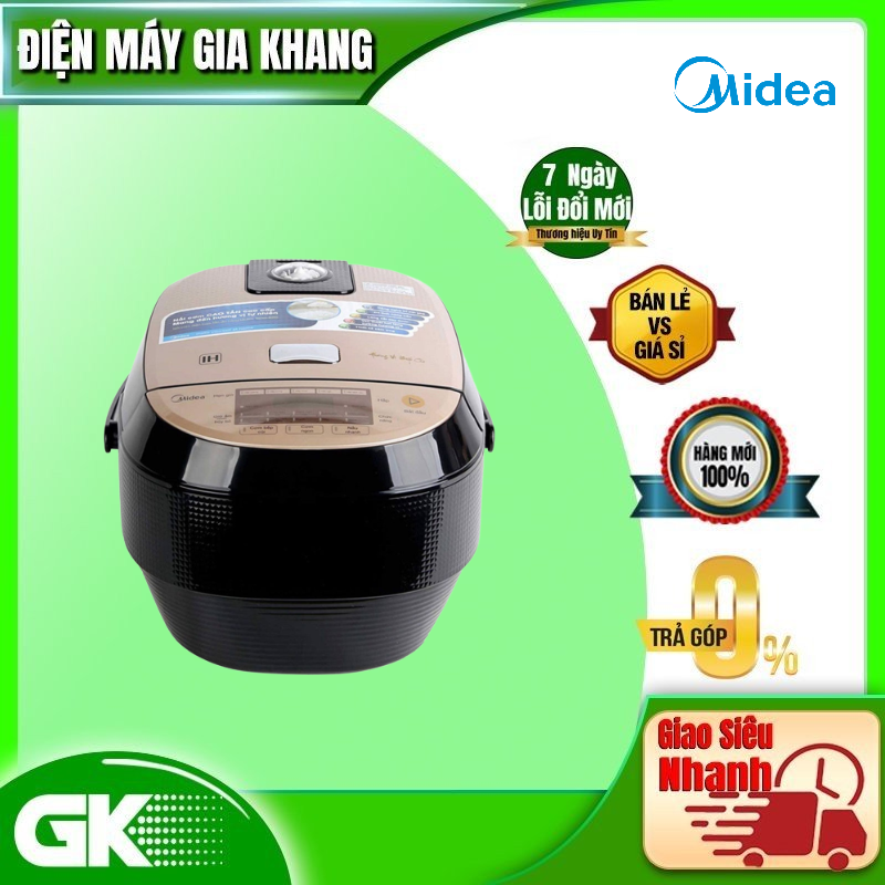 Nồi cơm điện cao tần Midea 1.8 lít MB-HS5007 - Hàng chính hãng