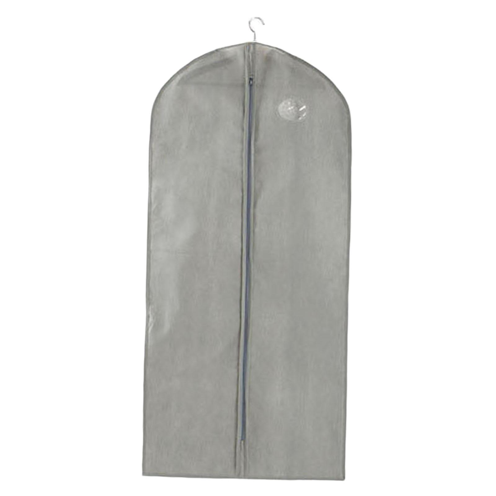 Hanging Garment Bag Protective Cover Non Woven Fabric, for Travel Durable