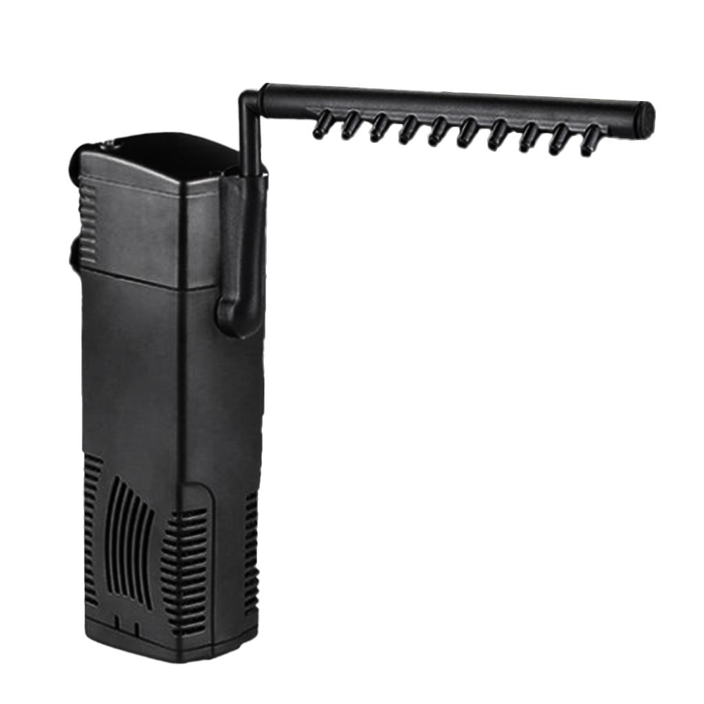 Internal Fish Tank Aquarium Filter Submersible With Spray Bar Included