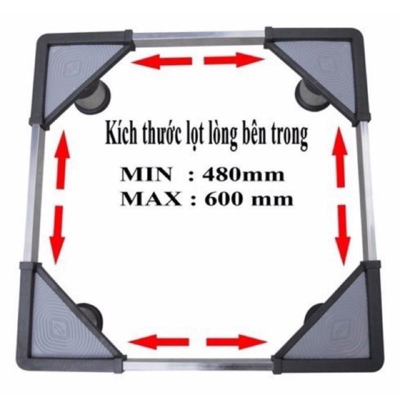 Chân kê máy giặt, tủ lạnh chống rung, chống thấm nước, chống gỉ