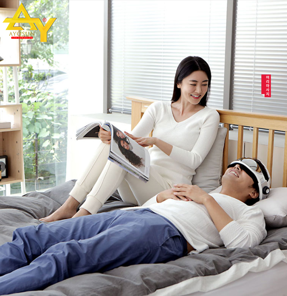 Máy massage đầu aYosun PN - J880 - Hàng Chính Hãng ( Giảm ngay đâu đầu máy đời mới nhiều cải tiến mới )