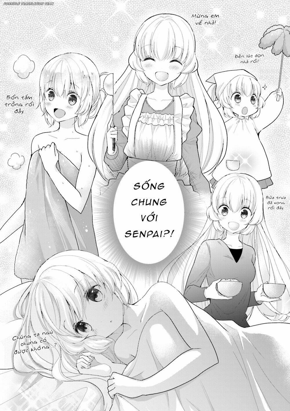 senpai kiêm bạn gái nhỏ nhắn của tôi rất dễ thương chapter 5 8