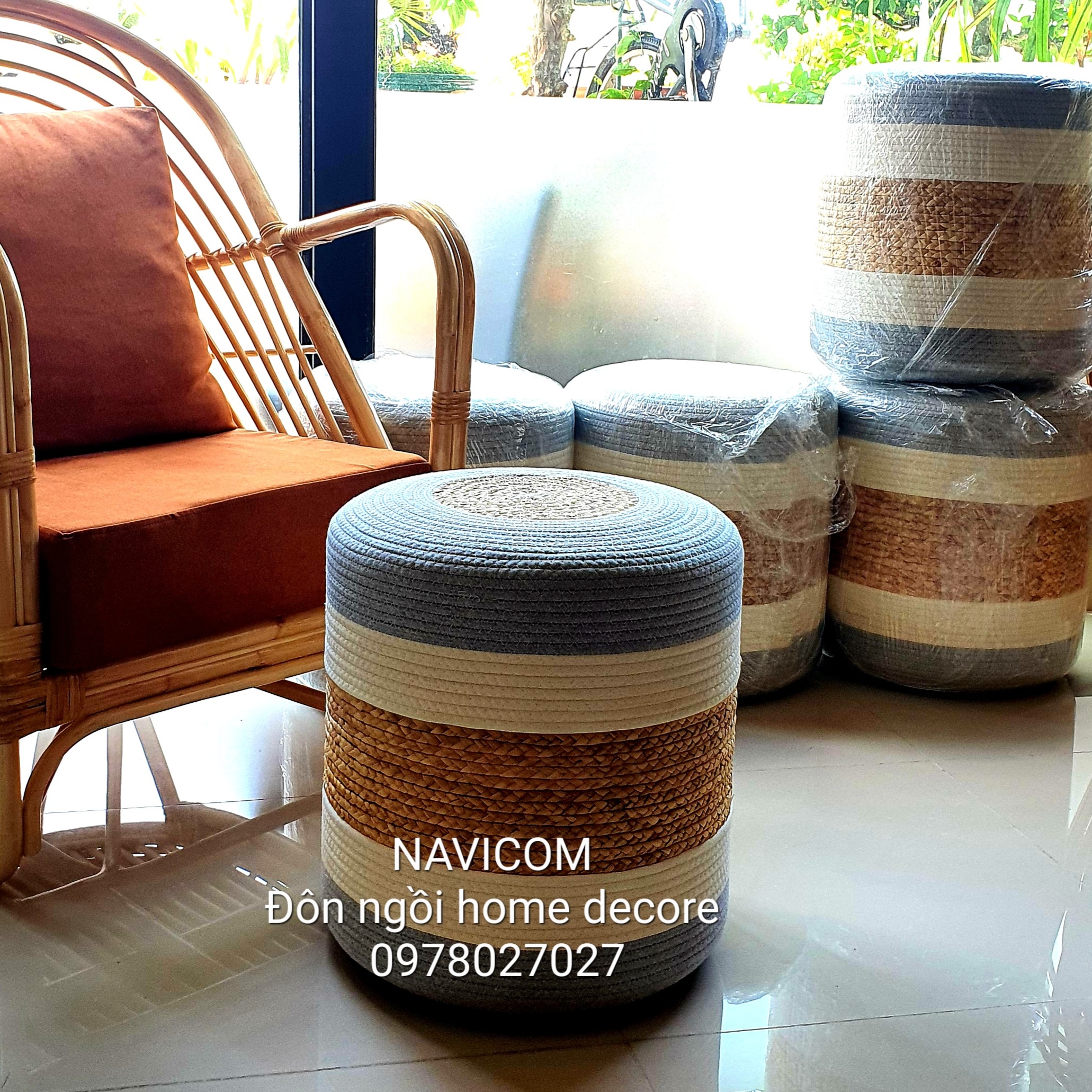 Đôn ngồi trang trí home decore