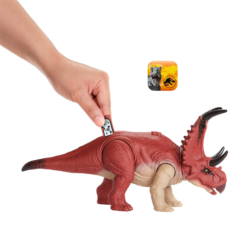 Đồ Chơi JURASSIC WORLD MATTEL  Khủng Long Diabloceratops Có Âm Thanh HLP16/HLP14