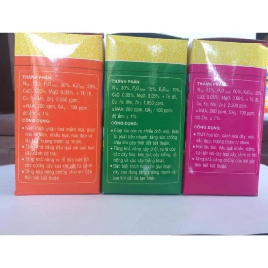 Phân bón lá Đầu Trâu chuyên dành cho hoa lan, cây kiểng 100gr/hũ