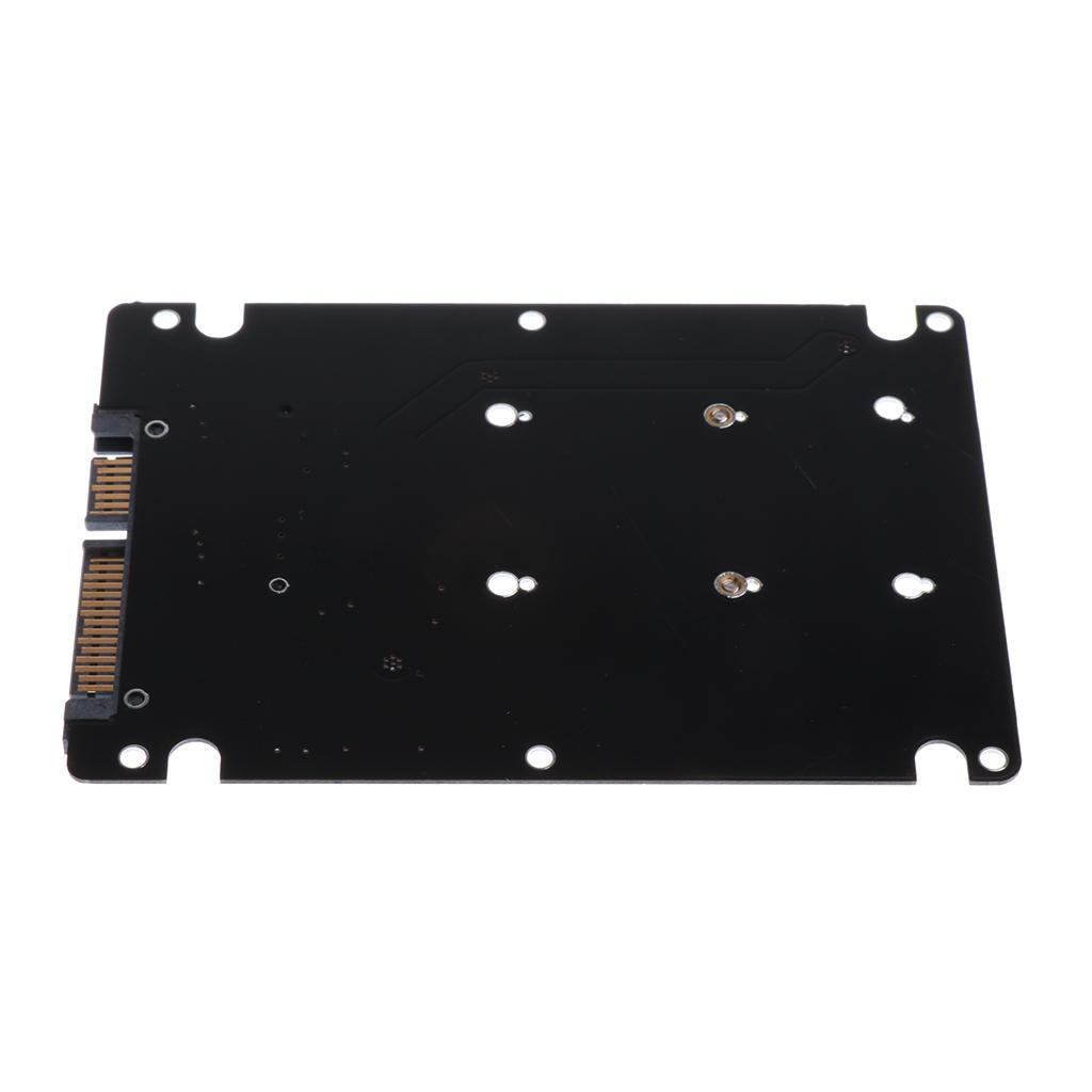 Mini SATA mSATA SSD to 2.5" SATA3.0 HDD Adapter Card with Case 7mm for PC