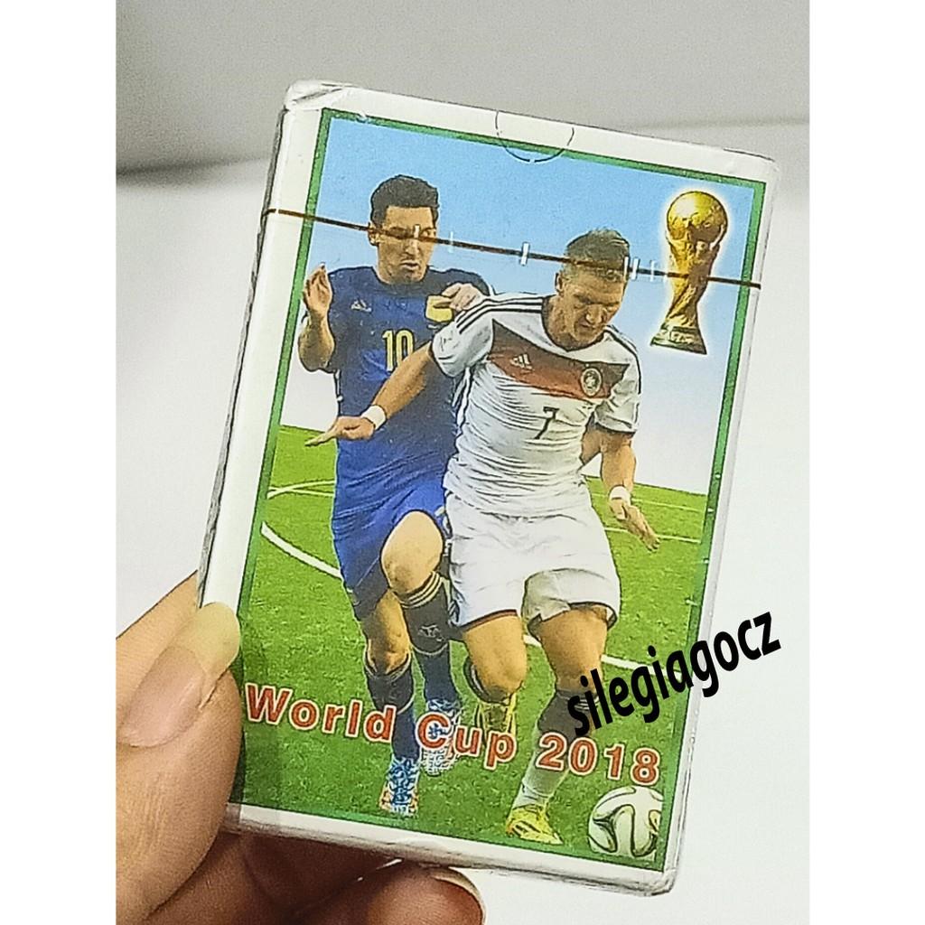 Bộ 52 thẻ bài các nhân vật nổi tiếng bóng đá-Thẻ cầu thủ bóng world cup 2018