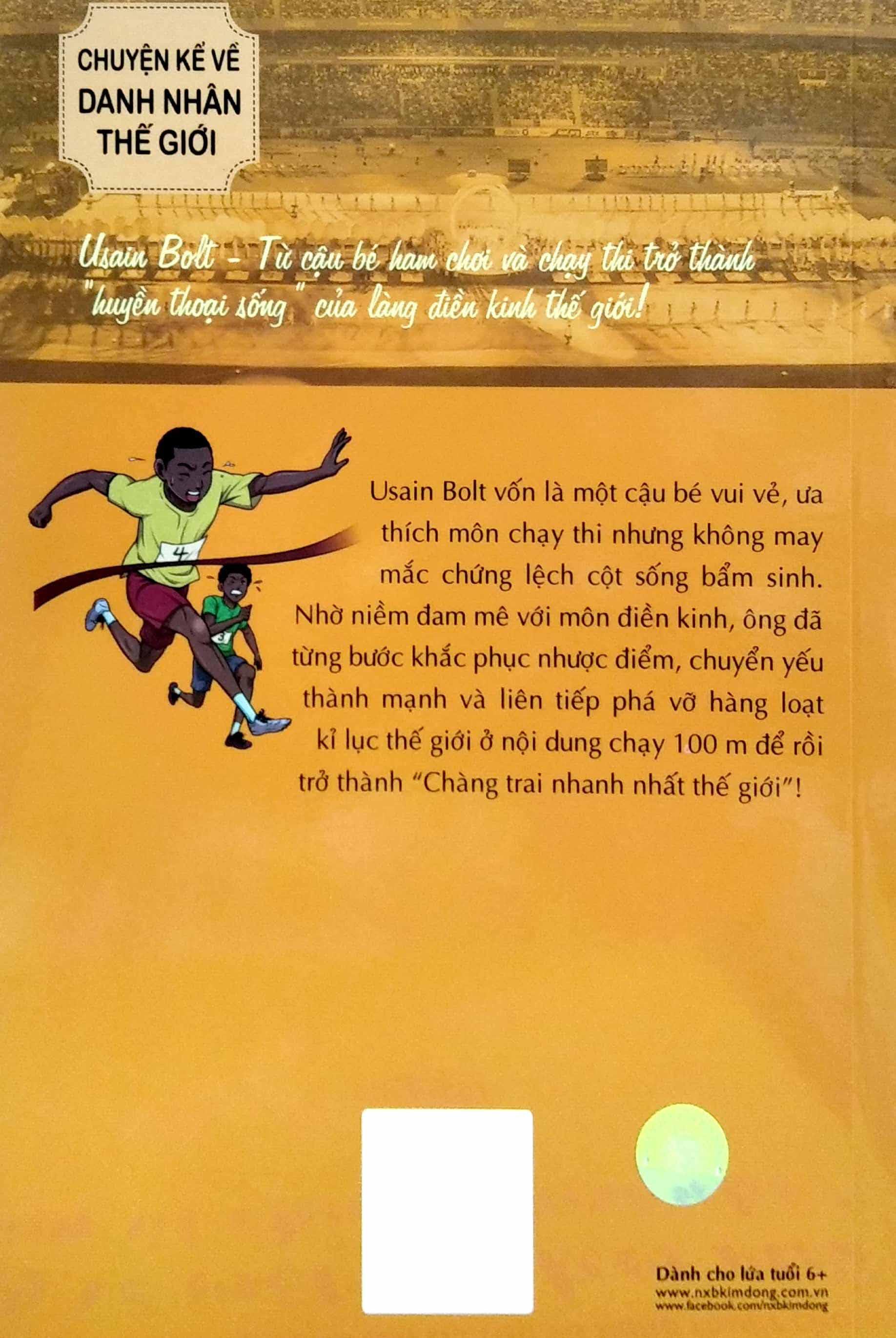 Who? Chuyện Kể Về Danh Nhân Thế Giới - Usain Bolt