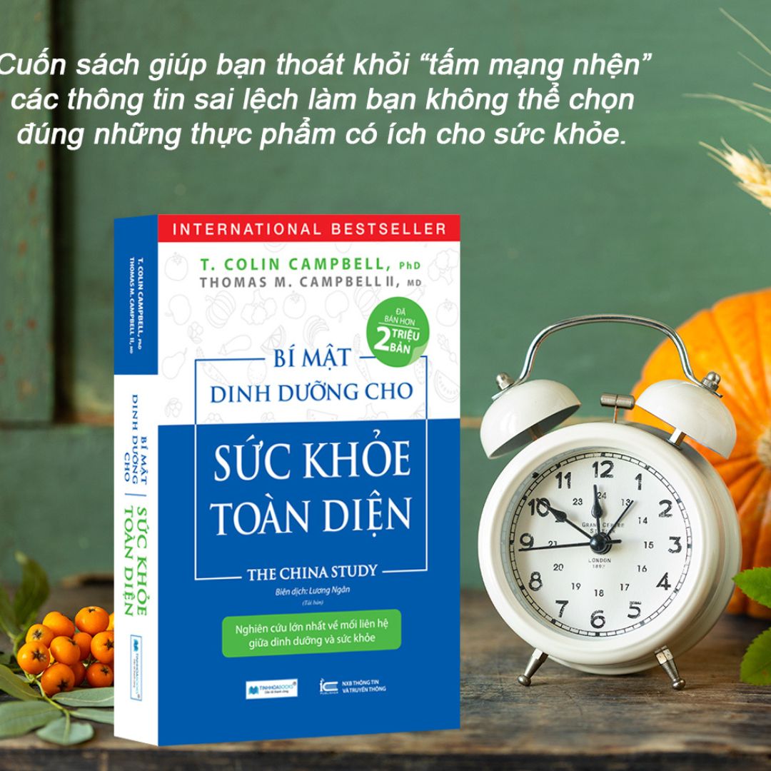 Combo sách: Ăn lành sống mạnh Trái đất thêm xanh + Bí mật dinh dưỡng cho sức khỏe toàn diện (TB)