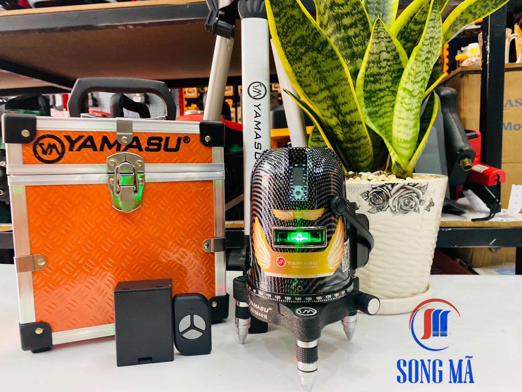 MÁY LASER CÂN BẰNG 5 TIA XANH YAMASU  YMS-S500