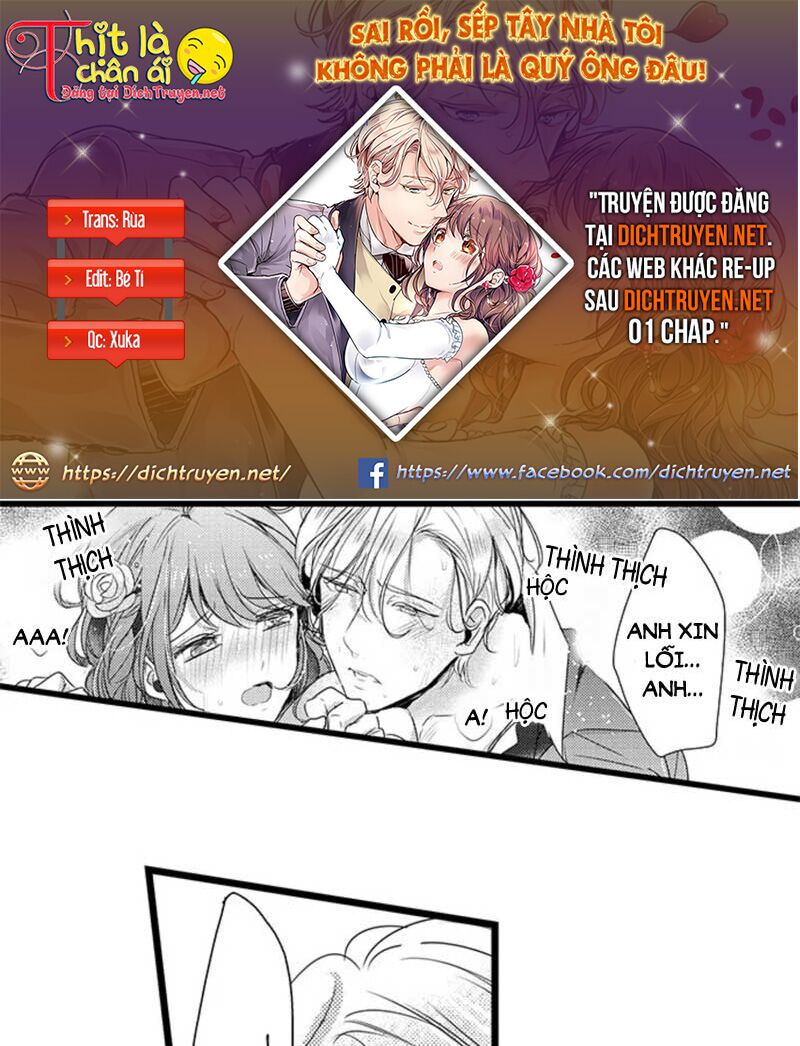 sai rồi, sếp tây nhà tôi không phải là quý ông đâu! chapter 29 1