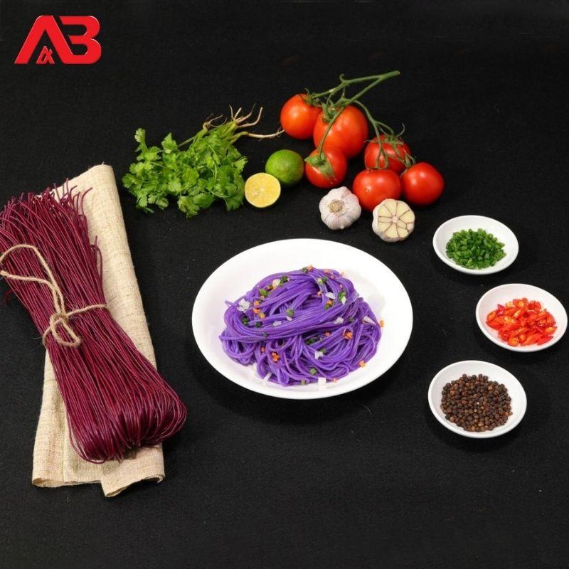 Bún cẩm khô ABEST gói 400G /Bún tươi Hữu cơ/Không phụ gia thực phẩm/không chất bảo quản