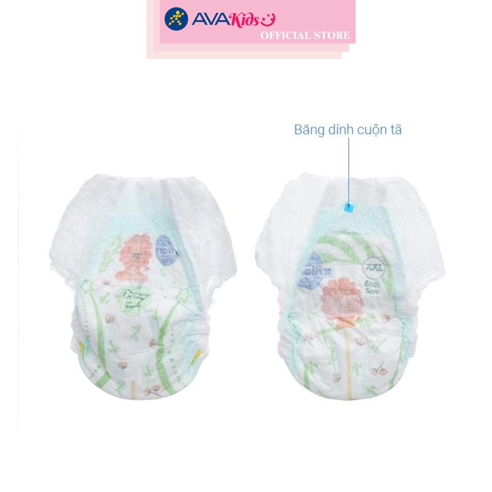 Tã quần Molfix thiên nhiên size XXL 28 + 6 miếng (15 - 25kg)