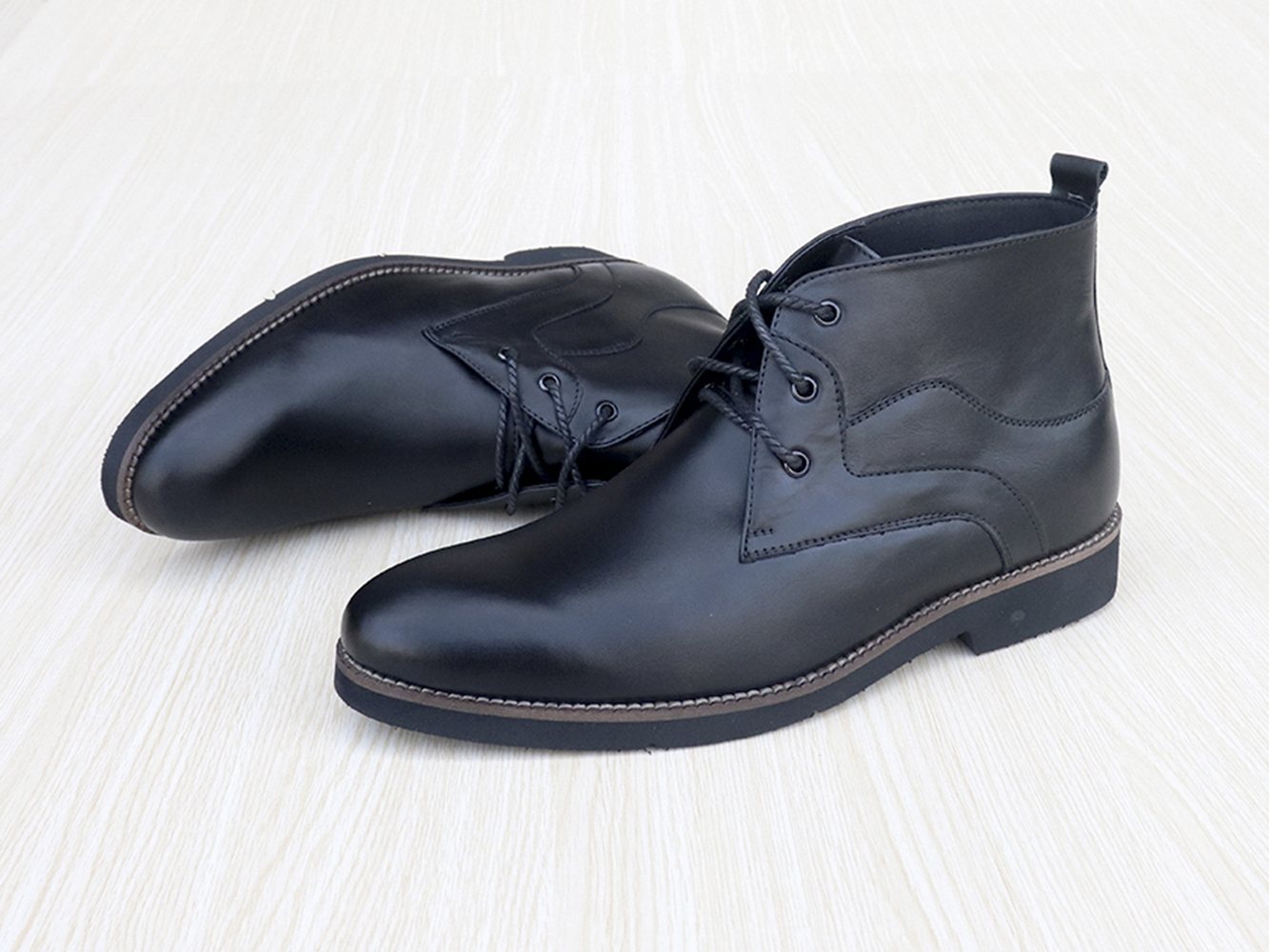 GIÀY TĂNG CHIỀU CAO - GIÀY CAO DÀNH CHO NAM GIỚI T&amp;TRA S1078 BOOTS - CAO 7CM GIÀY ĐỘN NAM CAO VƯỢT TRỘI