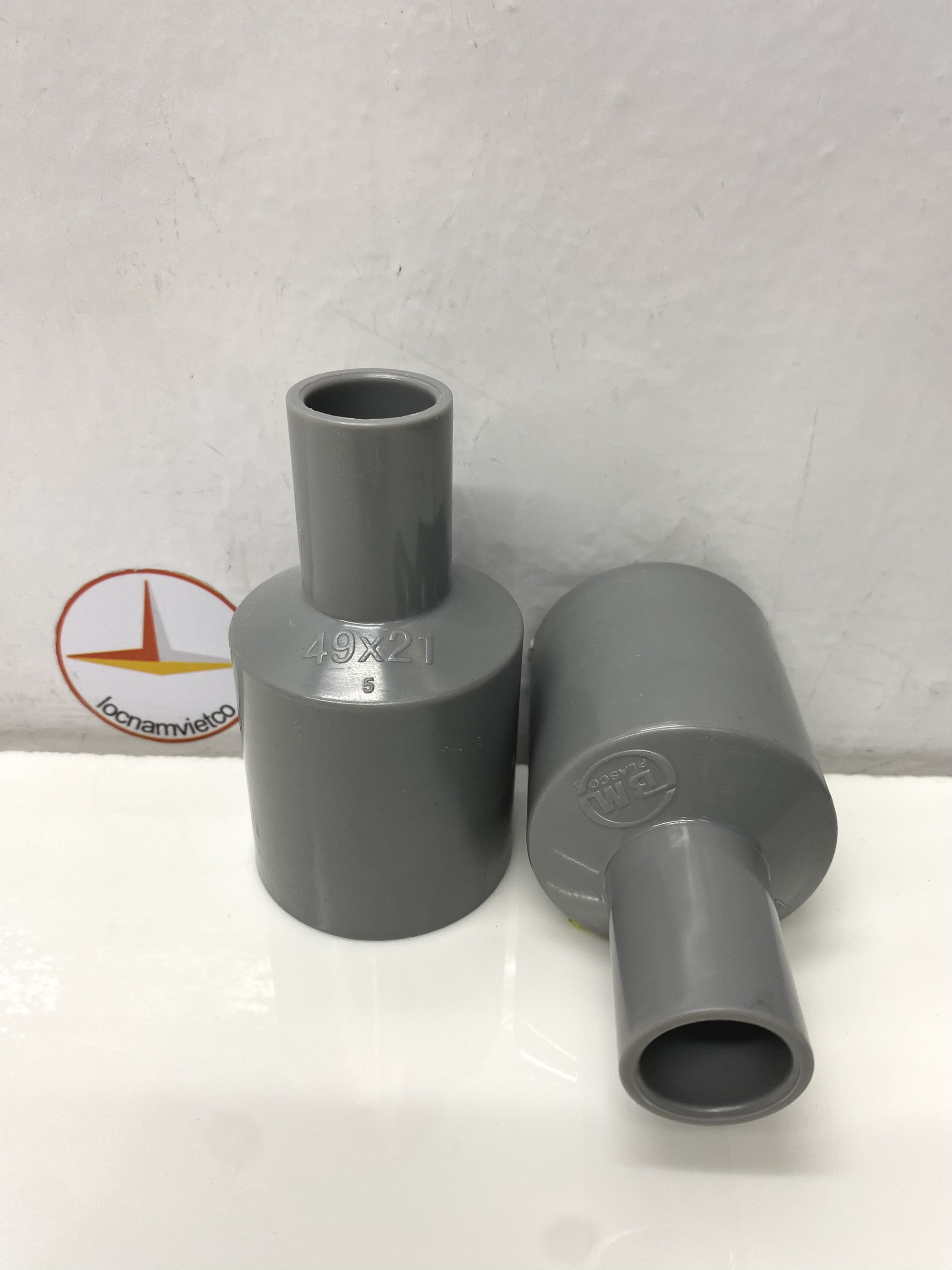 Nối giảm 49 x 21 nhựa PVC Bình Minh _N49x21