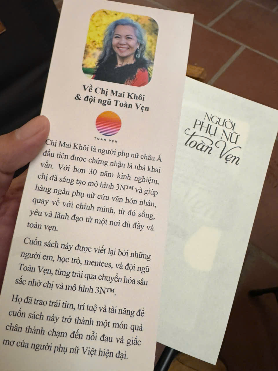 NGƯỜI PHỤ NỮ TOÀN VẸN – Chị Mai Khôi và đội ngũ Toàn Vẹn – Thiện Tri Thức