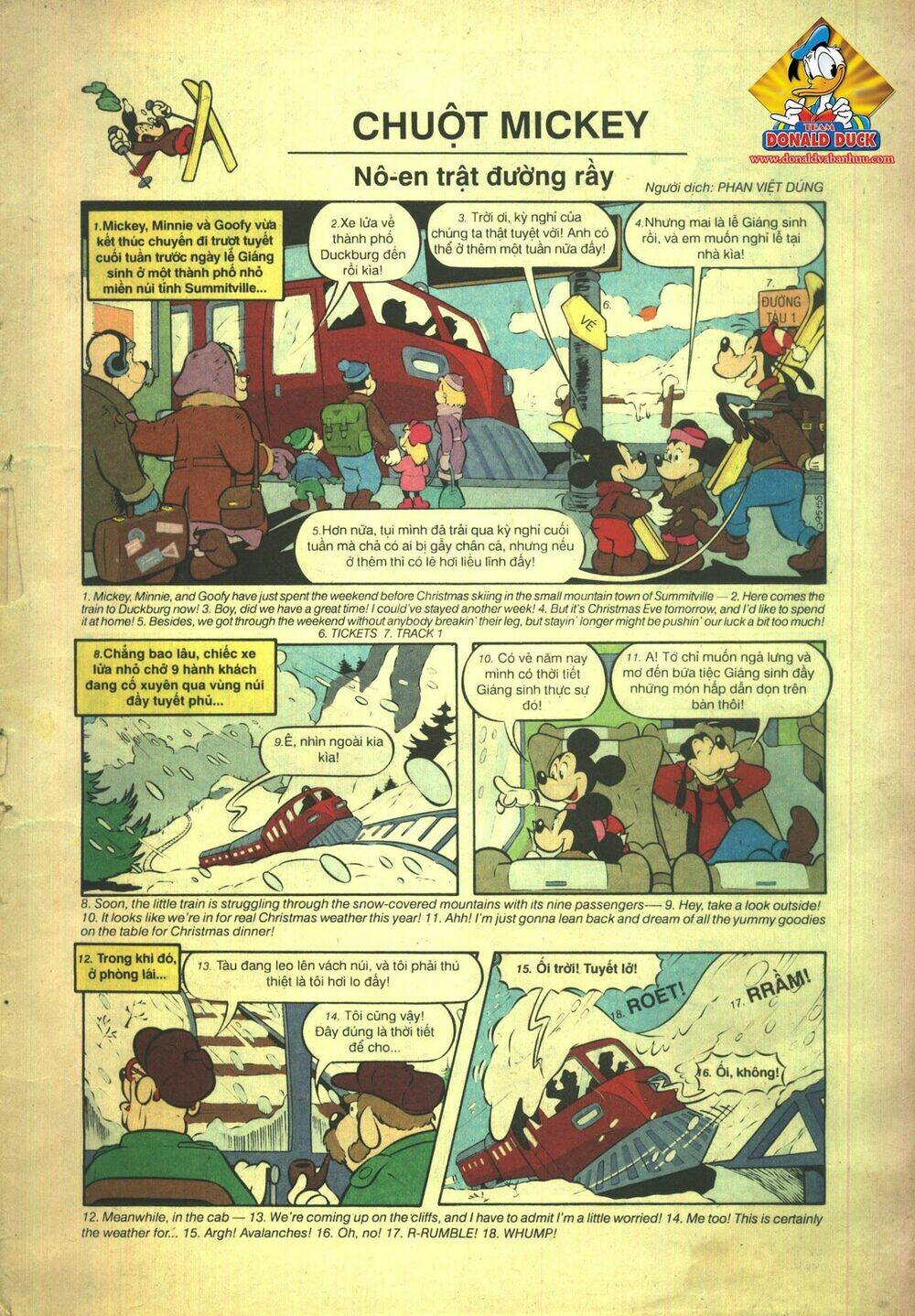 donald và bạn hữu chapter 10 12