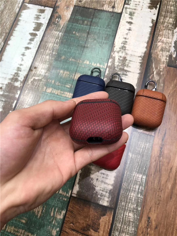 Bao Case Cho Airpods 1/ Airpods 2 Vân Carbon Bảo Vệ Chống Va Đập