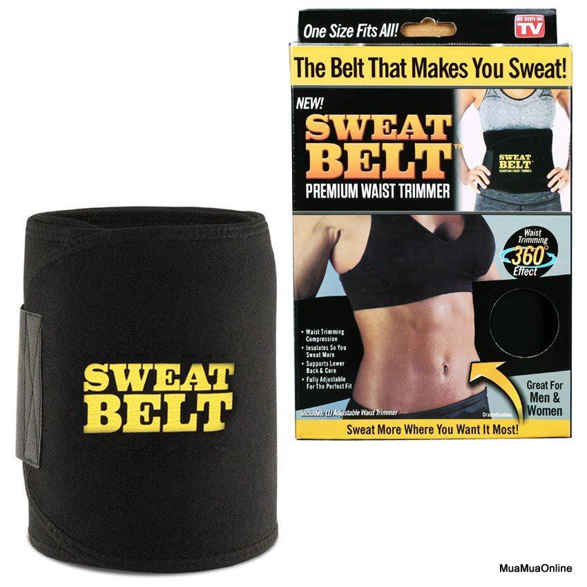 Đai Quấn Nóng Giảm Mỡ Bụng Sweat Belt Cao Cấp