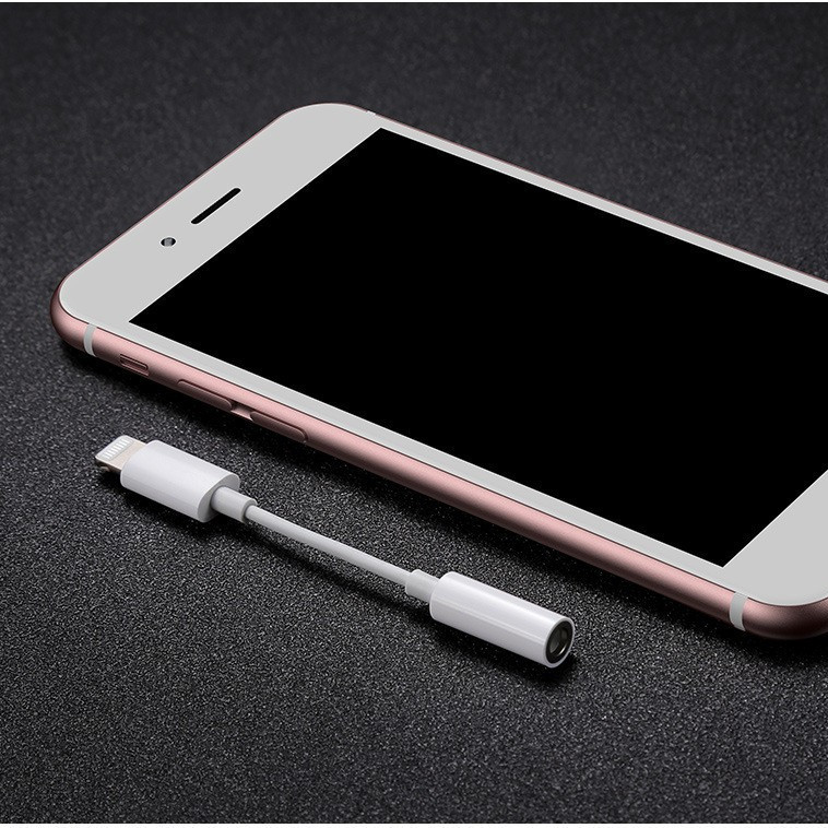 Cáp chuyển đổi tai nghe 3.5mm cho iphone có hỗ trợ đàm thoại