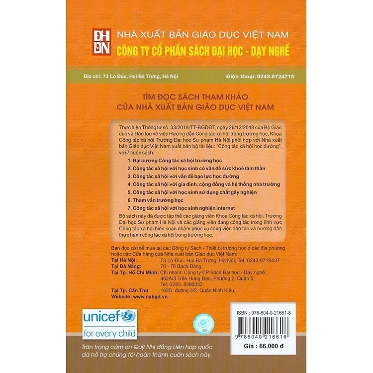 Sách - Công Tác Xã Hội Với Vấn Đề Bạo Lực Học Đường (DN)