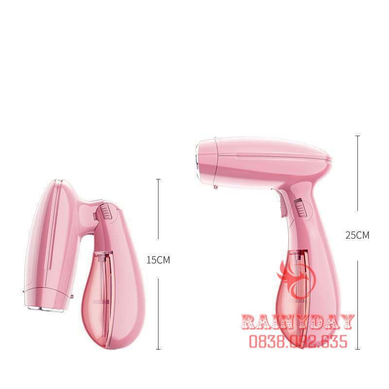 Bàn là hơi nước cầm tay cao cấp 2020 công suất lớn 1500W tiện dụng gấp gọn bỏ balo