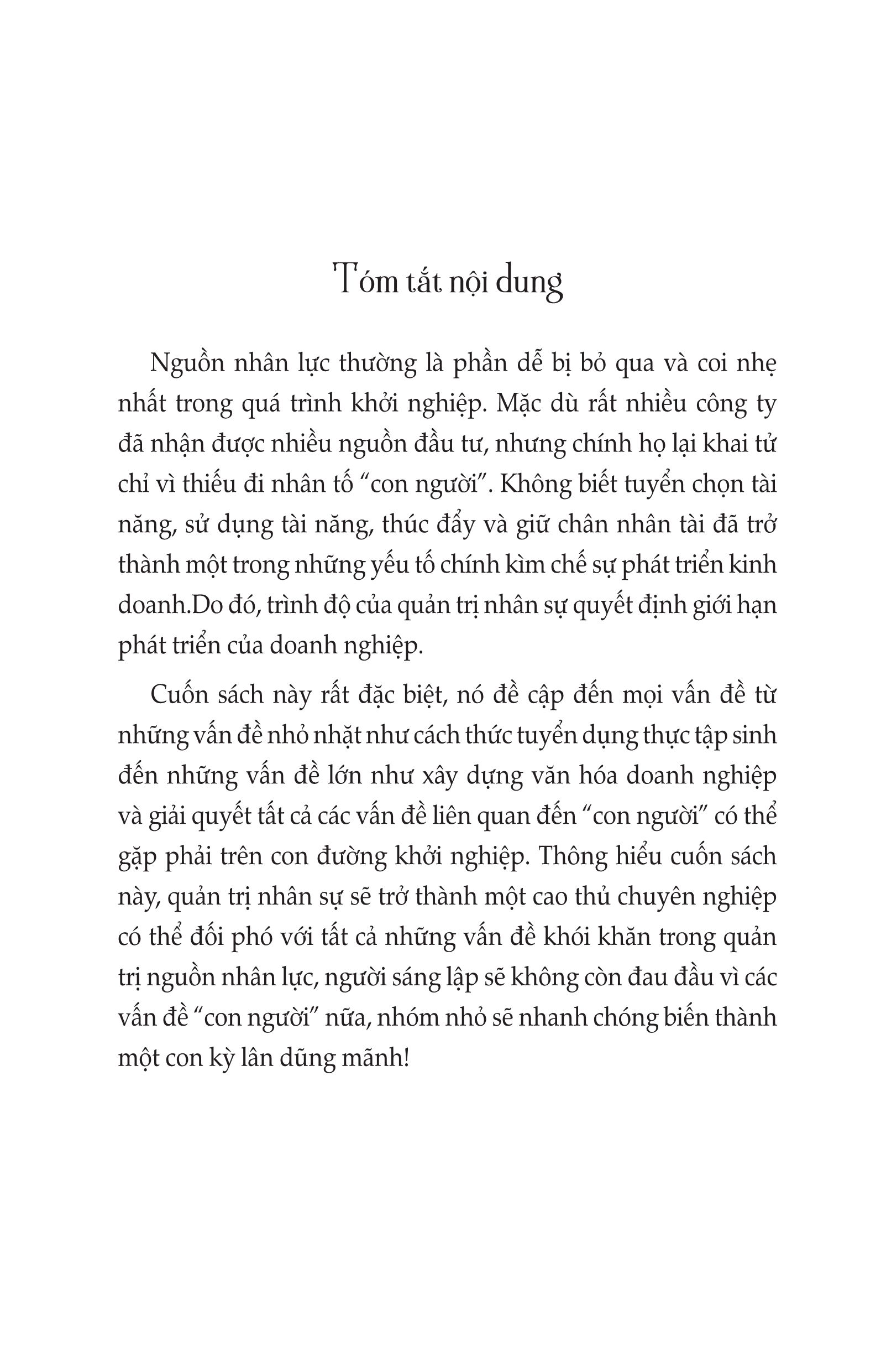 Khởi Nghiệp Bắt Đầu Từ Việc Biết Dùng Người