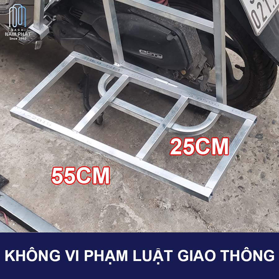 Bộ Cánh Hộp Tháo Rời Sử dụng cho Baga Chở Hàng Hộp nhiều loại xe Chuẩn Nam Phát