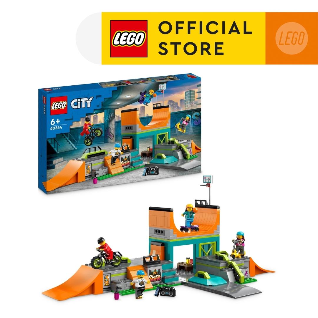 LEGO City 60364 Đồ chơi lắp ráp Công viên trượt ván (454 chi tiết)