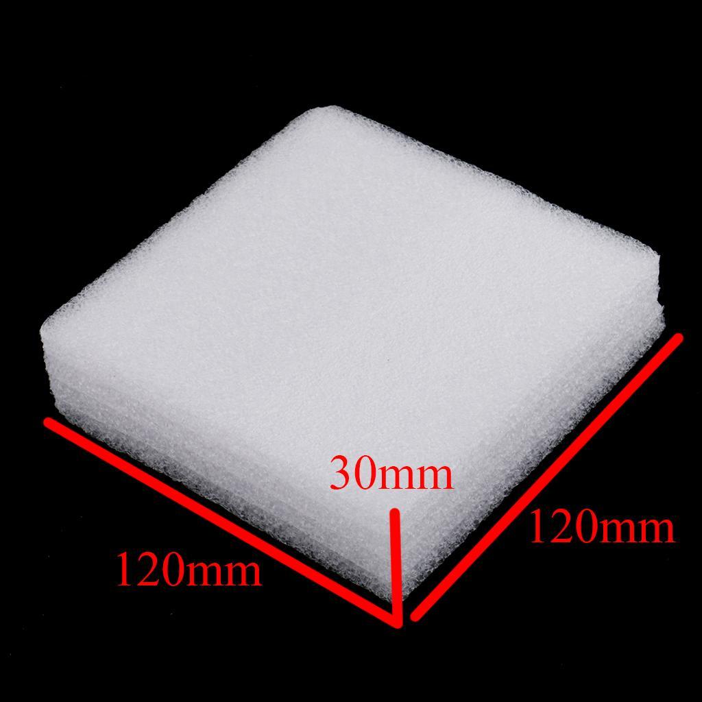 10 Pieces Assorted White Foam Needle Felting Pad Mat Wool Felt Accessories