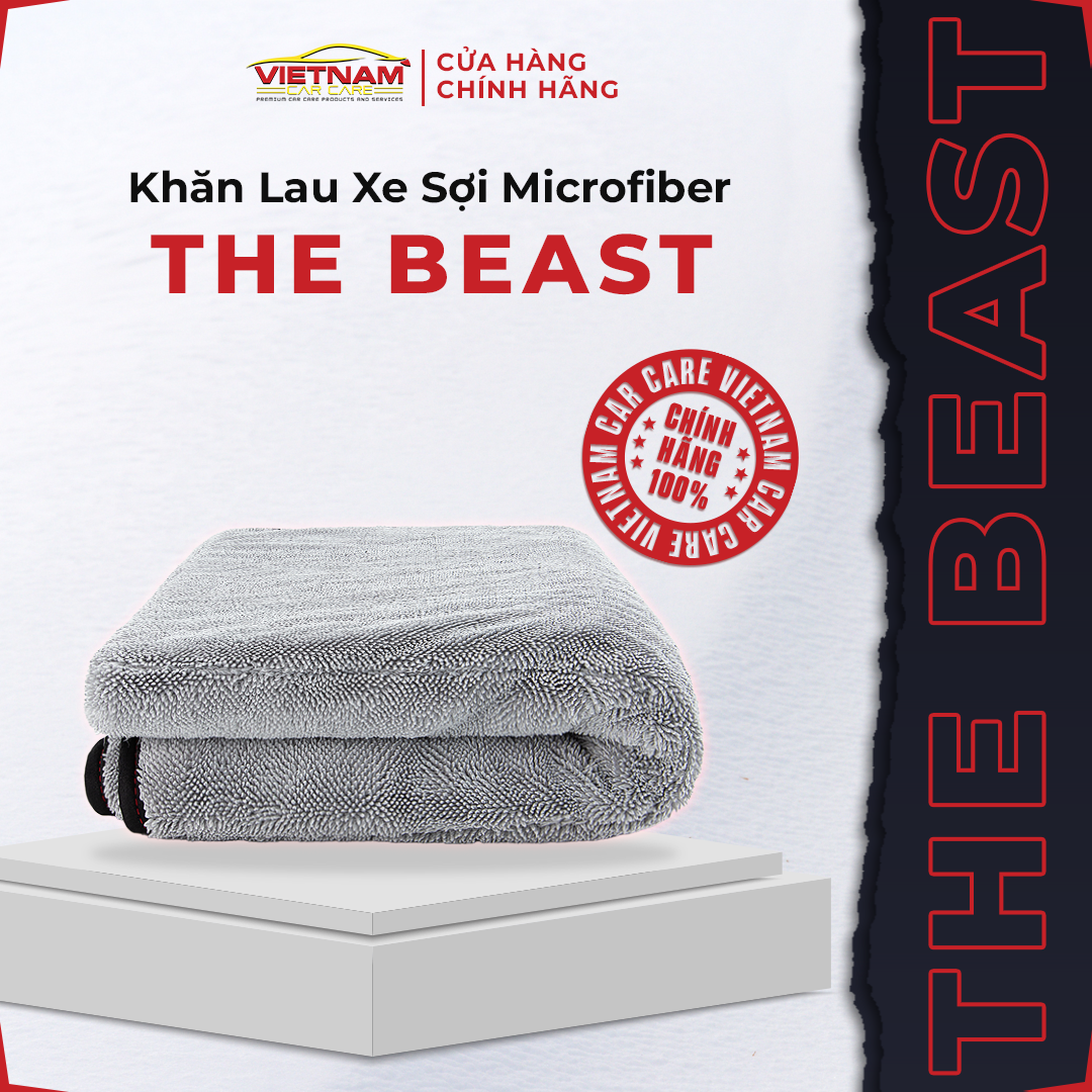 CCC NEXT GEN THE BEAST - Khăn Lau Xe Sợi Microfiber