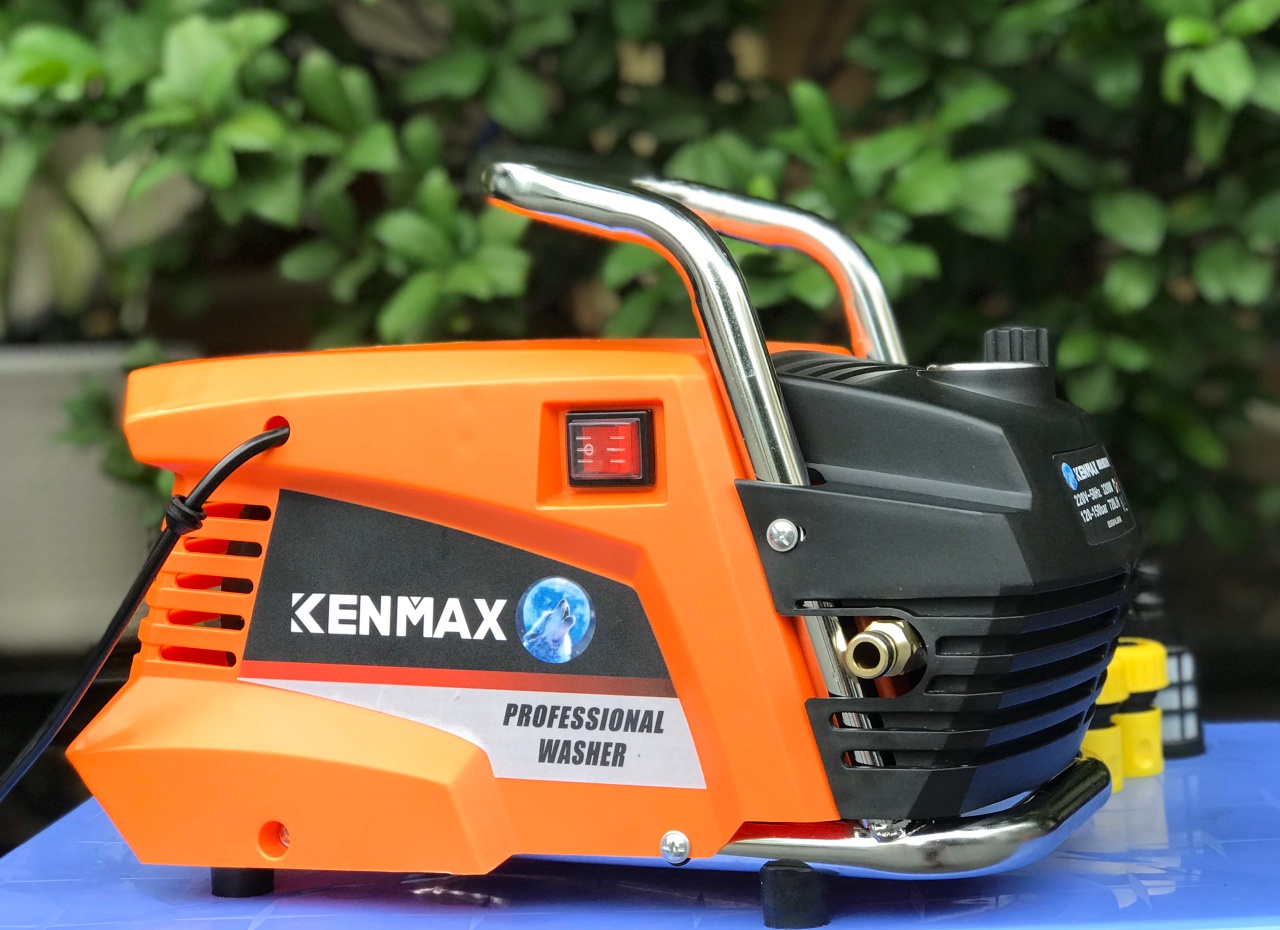 MÁY XỊT RỬA XE CHỈNH ÁP 3200W KENMAX KM320PRO ( SIÊU KHỎE, BỀN, ROTOR 100% DÂY ĐỒNG)- HÀNG CHÍNH HÃNG