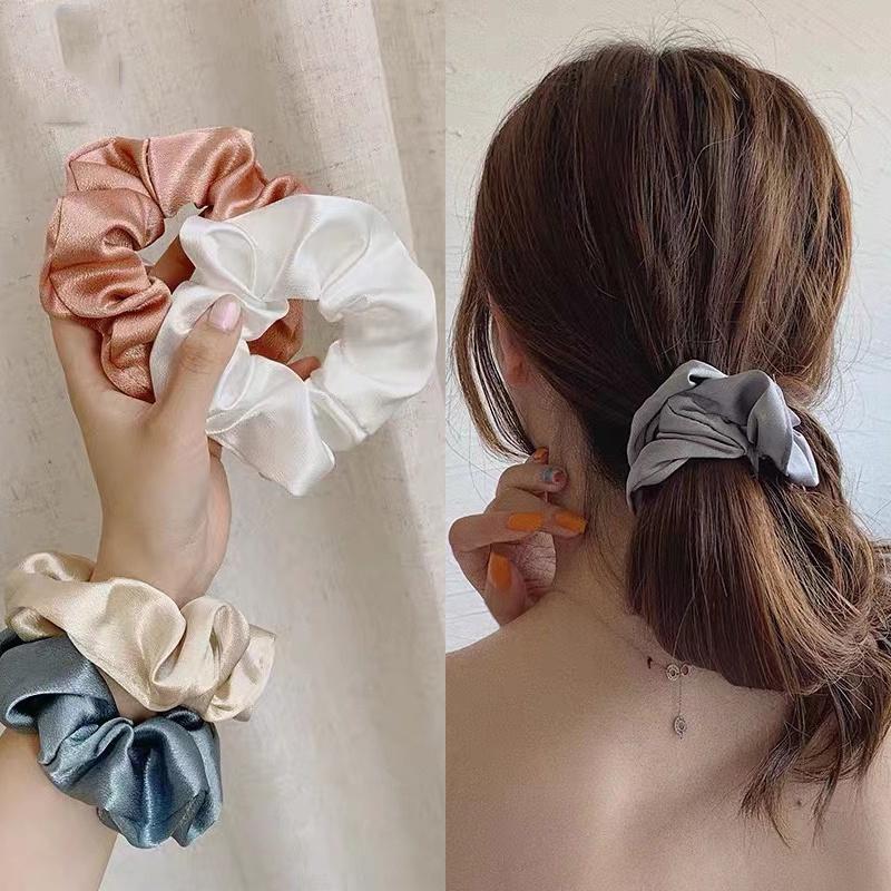 Dây buộc tóc nữ scrunchies phụ kiện tóc nữ ngọt ngào đáng yêu - Store.Vanshop PK0002